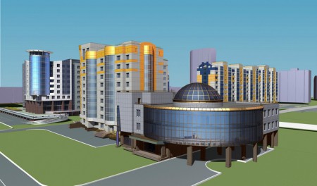 Административное здание по ул. Коммунистической. Саранск.