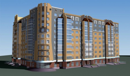 Жилой дом по ул. Т. Бибиной. Саранск.